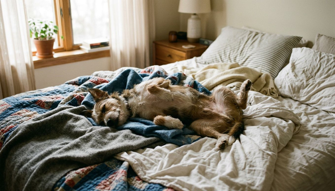 Les erreurs de couchage qui perturbent le sommeil de votre animal