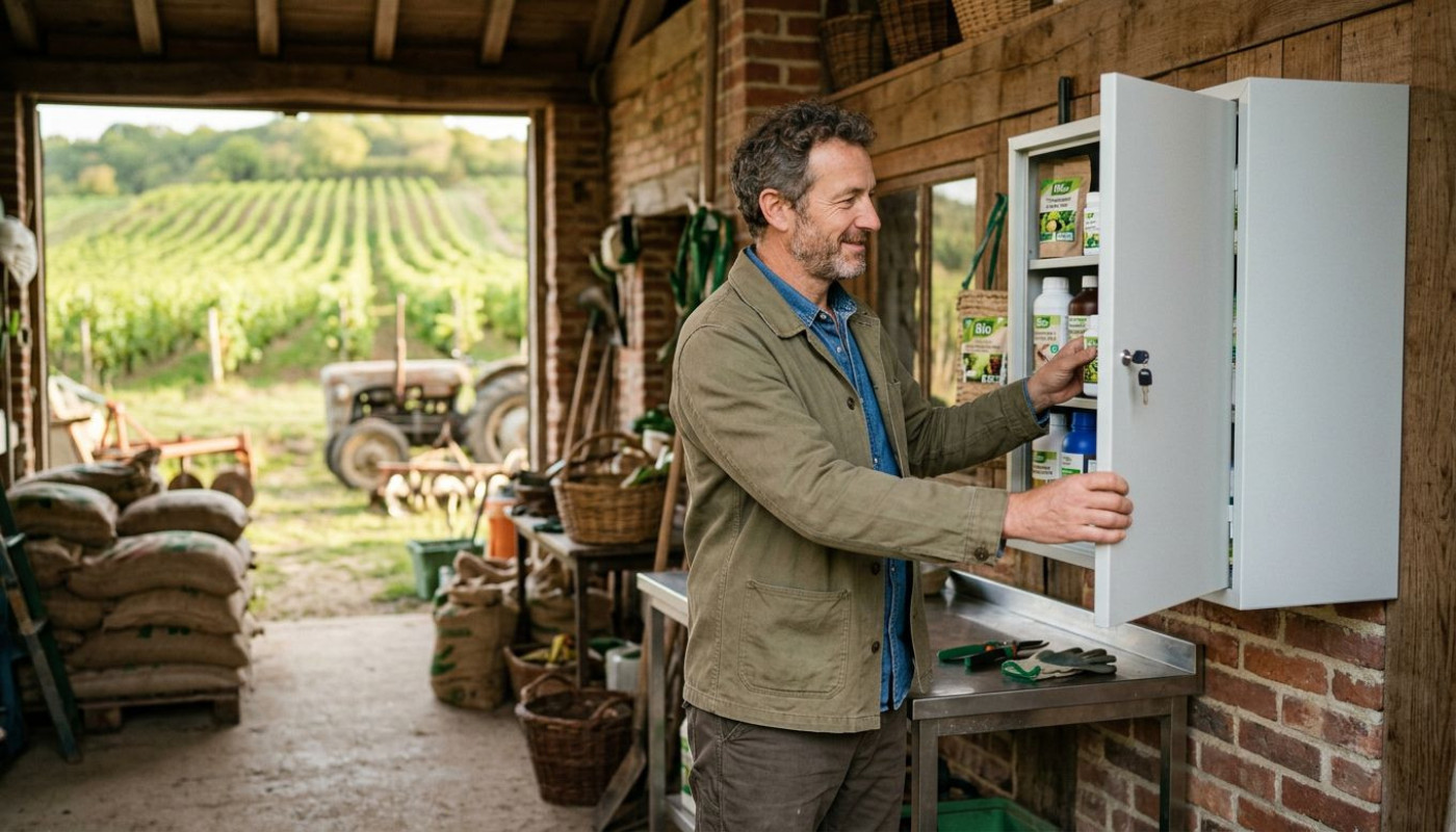 Protégez vos récoltes sans menacer l’environnement : nouvelle ère pour l’armoire phytosanitaire