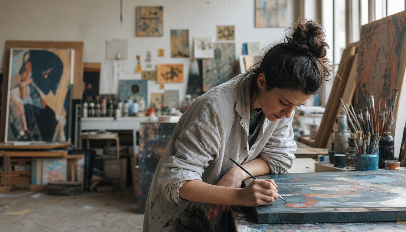 Voyage en immersion dans les ateliers secrets d’artistes émergents